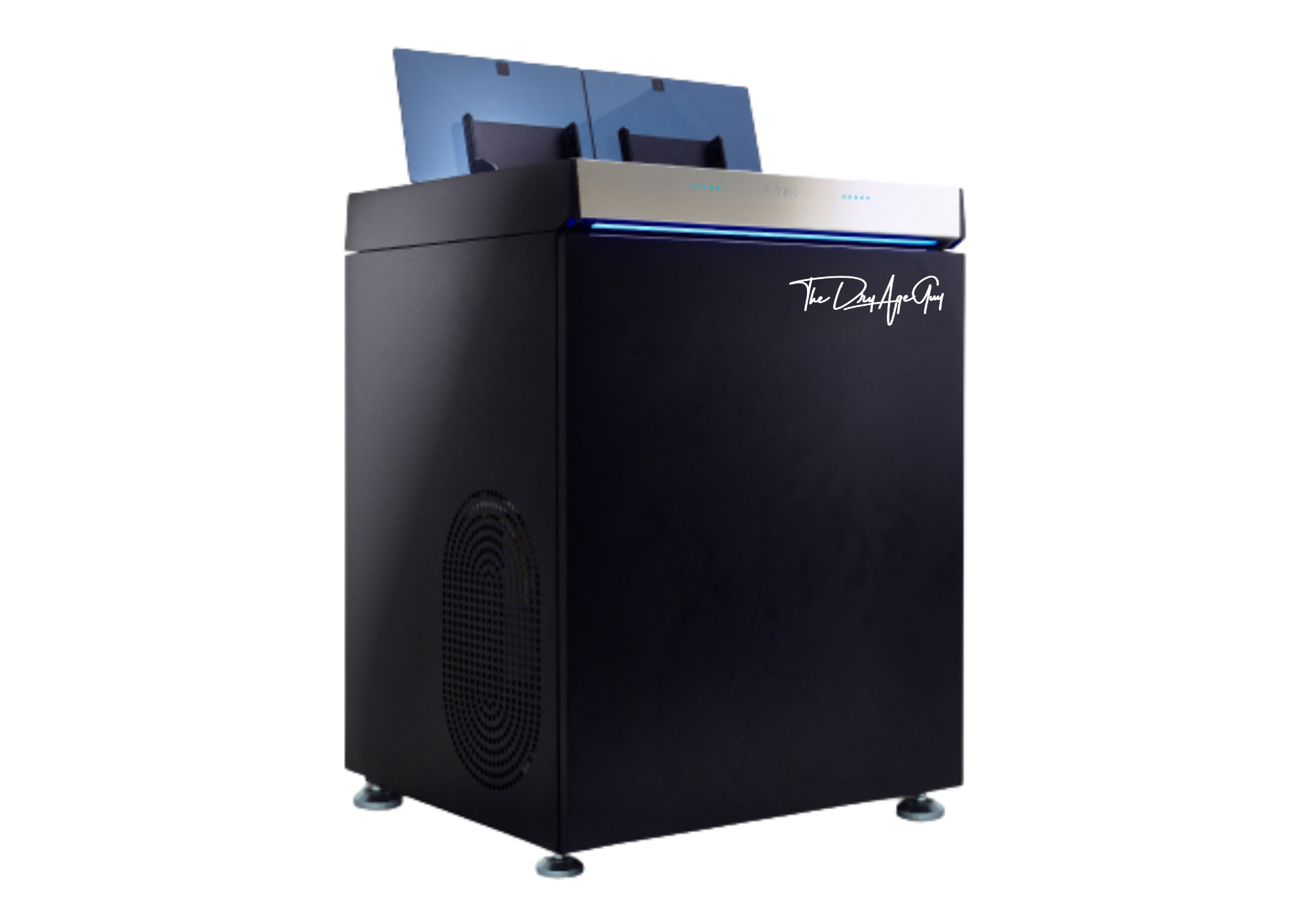 MGK TurboChill Rapid Drinks Cooler Side View - The Dry Age Guy Edition