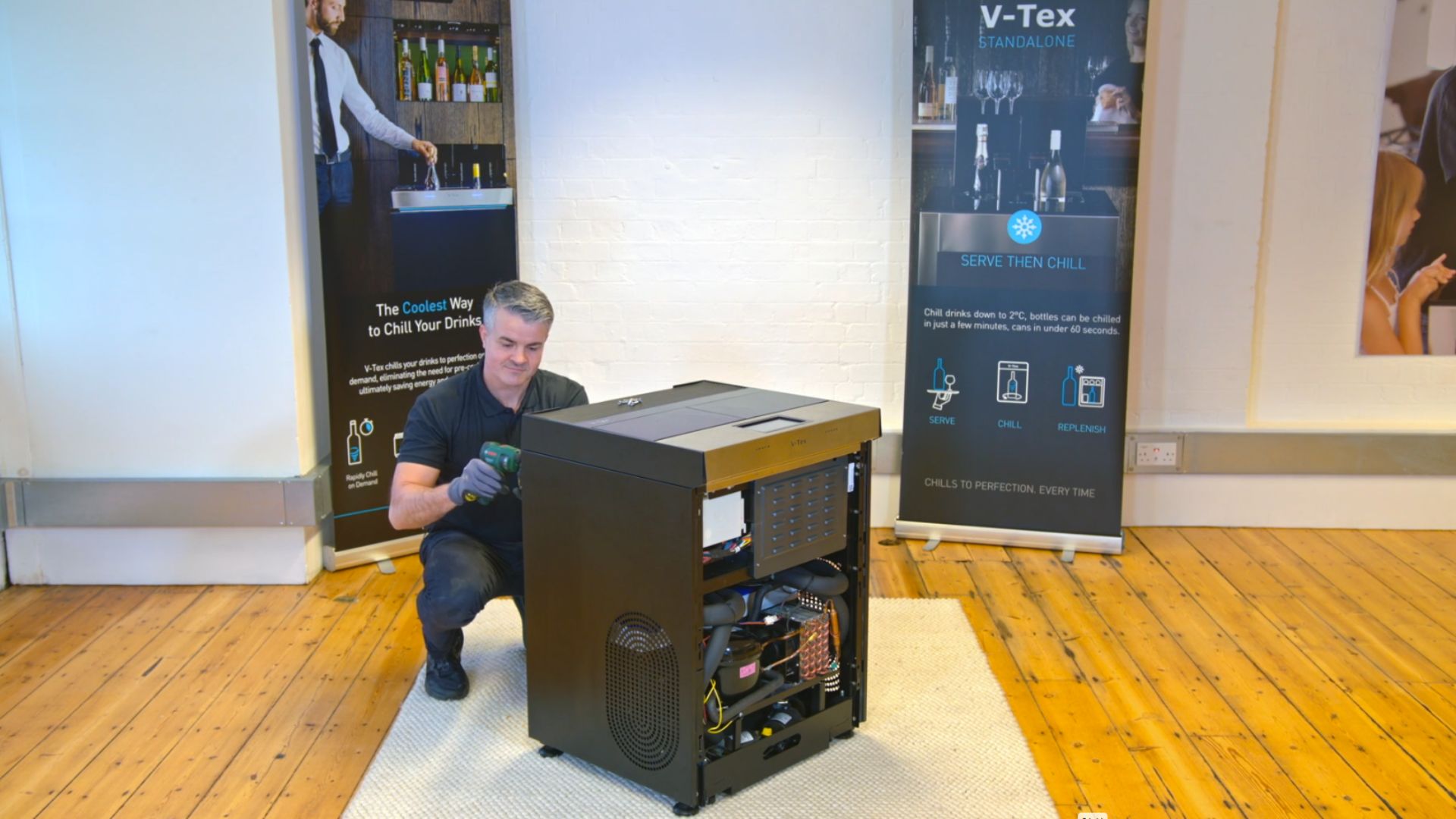 MGK TurboChill V-Tex Rapid Beverage Chiller Unboxing 2